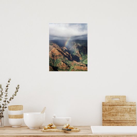 Hawaii, Kauai, Waimea Canyon State Park Poster (Keuken)