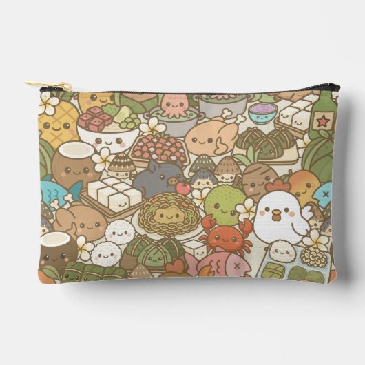 Hawaii Kawaii Luau alle sterren Etui (Voorkant)