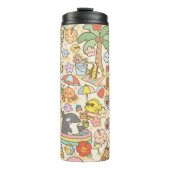 Hawaii Kawaii strand rave Thermosbeker (Voorkant)