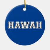 Hawaii Keramisch Ornament (Voorkant)