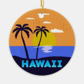 Hawaii Keramisch Ornament (Voorkant)
