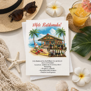 Hawaii kerstfeest party Hawaii “Mele Kalikimaka!” Kaart