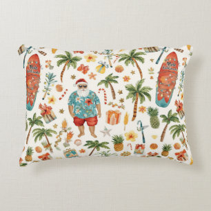 Hawaii Kerstmis gethematiseerd met Sinterklaas Accent Kussen
