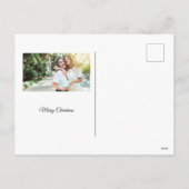 Hawaii Kerstmis Santa Travel Tropisch strand Feestdagenkaart (Achterkant)