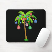 Hawaii kerstpalm - Tropische broodkokosnoot L Muismat (Met muis)