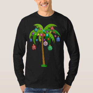 Hawaii kerstpalm - Tropische broodkokosnoot L T-shirt