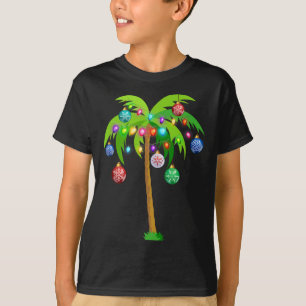 Hawaii kerstpalm - Tropische broodkokosnoot L T-shirt