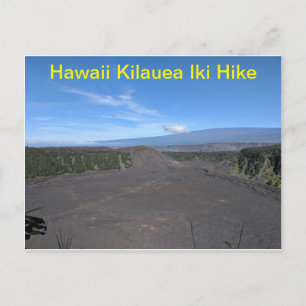 Hawaii Kilauea Iki Hike Briefkaart