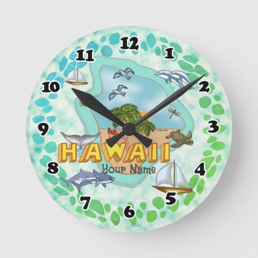 Hawaii klok (Voorkant)