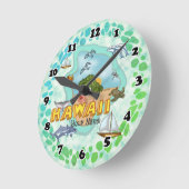 Hawaii-klok Ronde Klok (Hoek)