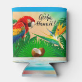 Hawaii Koelbox Blikjeskoeler (Achterkant)