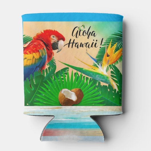 Hawaii Koelbox Blikjeskoeler (Achterkant)
