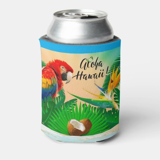 Hawaii Koelbox Blikjeskoeler (Blikje Achterkant)