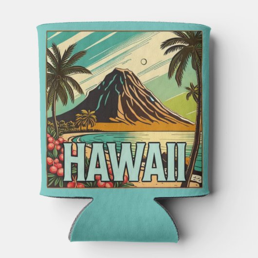 Hawaii Koelbox Blikjeskoeler (Achterkant)