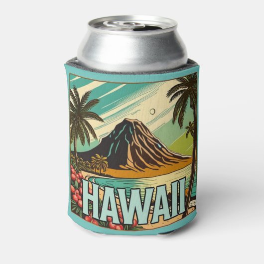 Hawaii Koelbox Blikjeskoeler (Blikje Achterkant)