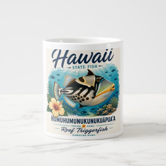 Hawaii koffiekop grote koffiekop (Voorkant)