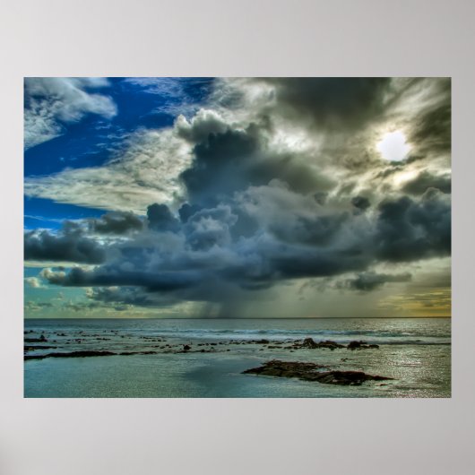 Hawaii Kona Coast Squall Poster (Voorkant)
