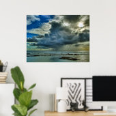 Hawaii Kona Coast Squall Poster (Thuiskantoor)