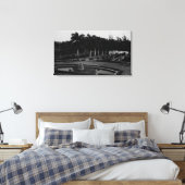 Hawaii - L.D.S. Hawaiin Temple in Laie Canvas Afdruk (Insitu (Slaapkamer))