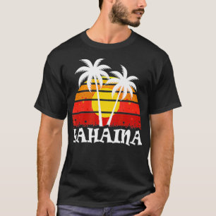 Hawaii Lahaina Maui Hawaiian Islands Surf T-shirt