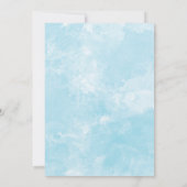 Hawaii Landschap Huwelijksbestemming Kaart (Achterkant)