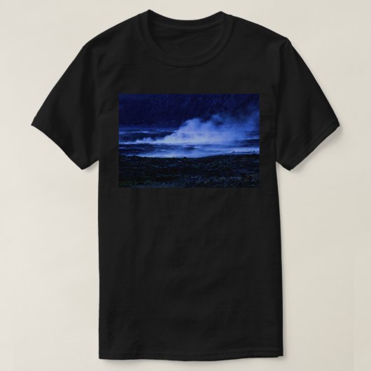 Hawaii Lava Flower natuur kunst schoonheid T-shirt (Design voorkant)