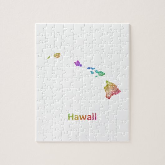 Hawaii Legpuzzel (Verticaal)