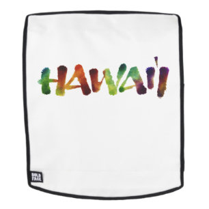 Hawai'i - Letterkalligrafie - Aloha Hawaii Rugtassen