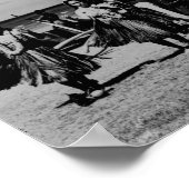 Hawaii - Lijn van Hula Girls Dancing Poster (Hoek)