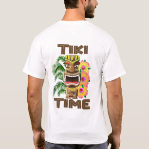 Hawaii Luau Tiki Time T-shirt