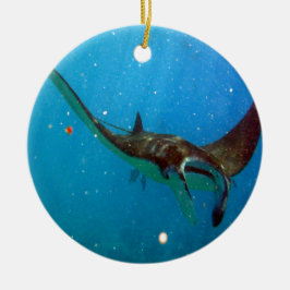 Hawaii Manta Ray Keramisch Ornament