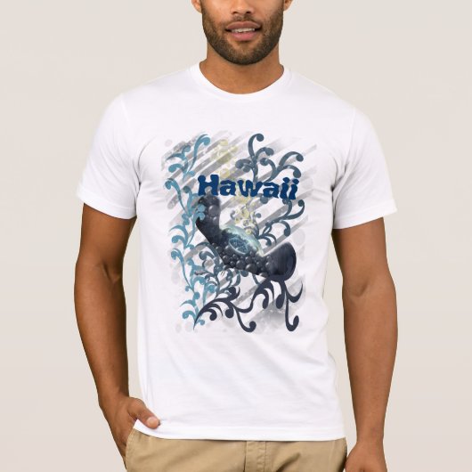 Hawaii - Manta Ray T-shirt (Voorkant)