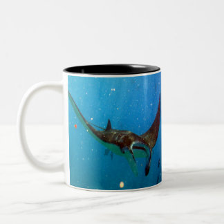 Hawaii Manta Ray Tweekleurige Koffiemok