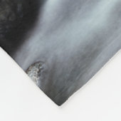 Hawaii, Maui, een waterval stroomt naar de blauwe  Fleece Deken (Hoek)