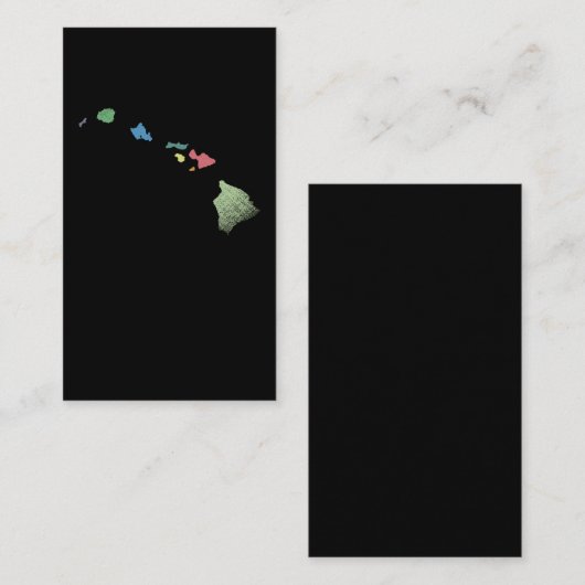 Hawaii Maui Island Visitekaartje (Voorkant / Achterkant)