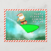 Hawaii Mele Kalikimaka - KerstBriefkaart Feestdagenkaart (Voorkant)