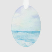 Hawaii Mele Kalikimaka kerstornament Ornament (achterkant)