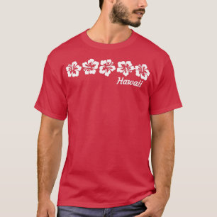 Hawaii met Hawaiian Hibiscus Flowers1 T-shirt