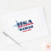 Hawaii Mijn thuisstaat Sticker (Envelop)