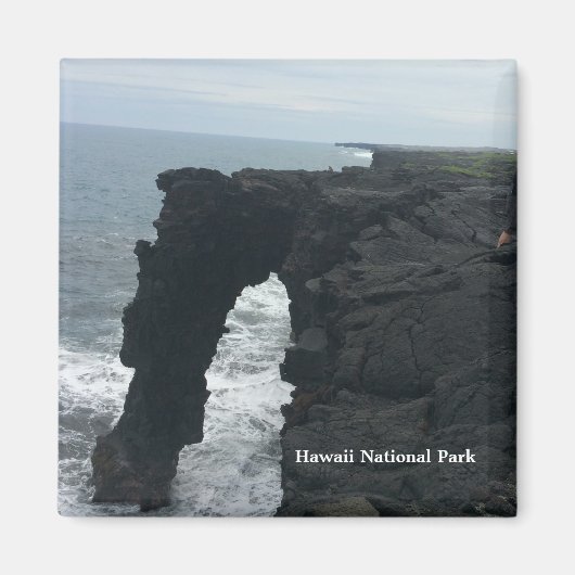 Hawaii Nationaal Park Attractie Magneet (Voorkant)