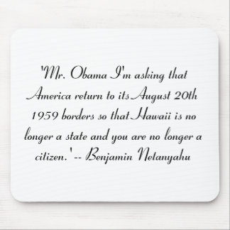 Hawaii Niet langer een staat Muismat