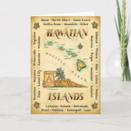 Hawaii Note Kaart