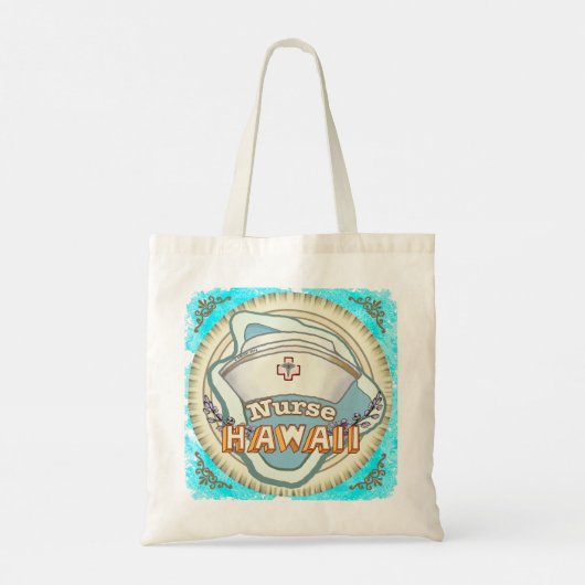 Hawaii Nurse Tote Bag (Achterkant)