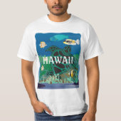 Hawaii Oahu Island T-shirt (Voorkant)