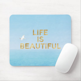 Hawaii Ocean Bird Flying Gold Beauful Quote Muismat