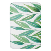 Hawaii Ocean Green Blue Waterverf Kunst Badmat (Voorkant Verticaal)