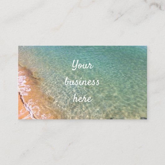 Hawaii Ocean Visitekaartje (Voorkant)