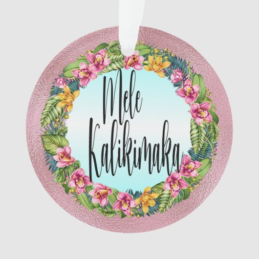 Hawaii Ornament (voorkant)