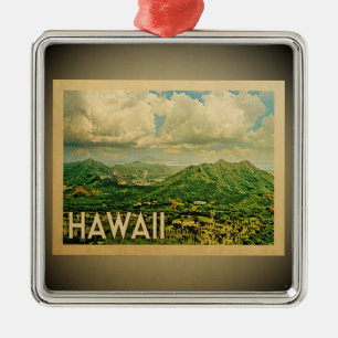 Hawaii Ornament Vintage Travel