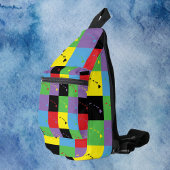 Hawaii Outline Pop Art State Pattern Sling Bag